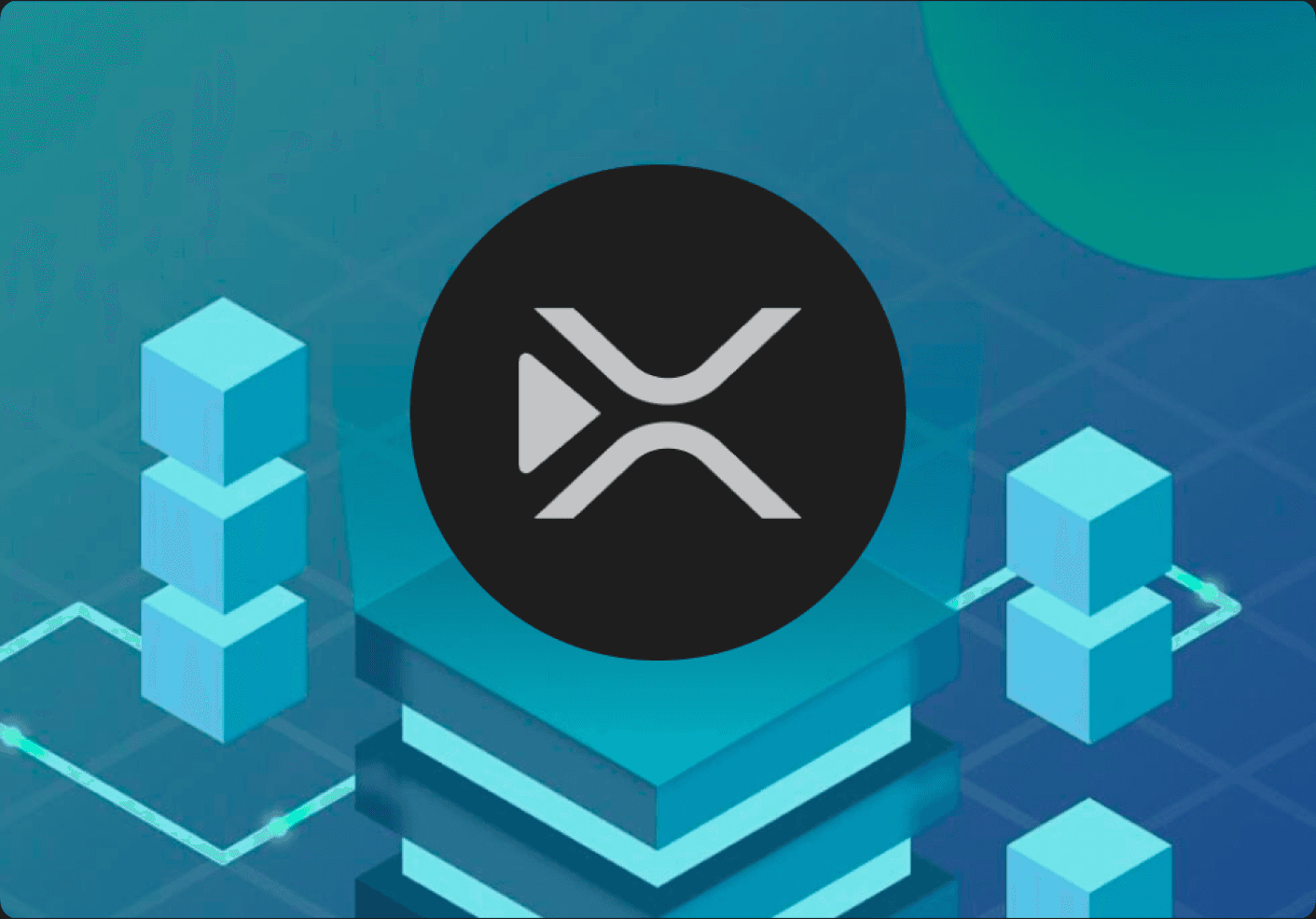 Isometric illustration of the XRPL EVM Sidechain